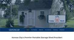 Desktop Screenshot of cedarbuiltusa.com
